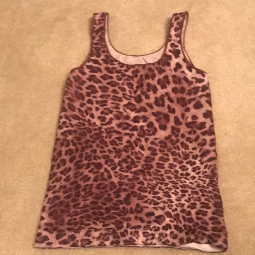 Seamless leopard tank